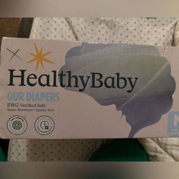 Healthy Baby Other - Brand new EWG New born plant based organic cotton chlorine free diapers ( 66 ct)